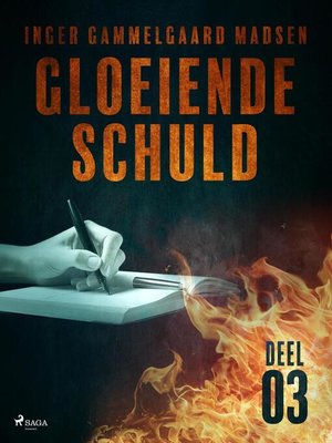 cover image of Gloeiende schuld